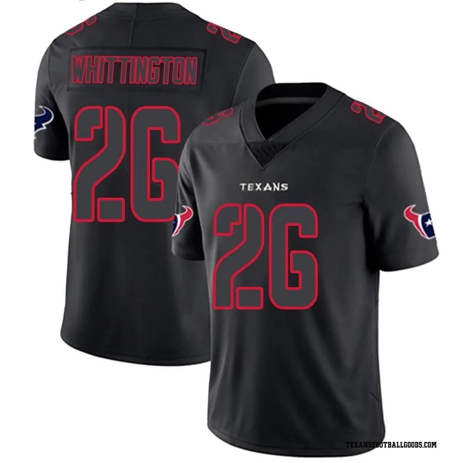 Noah Whittington Houston Texans Youth Limited Nike Jersey - Black Impact