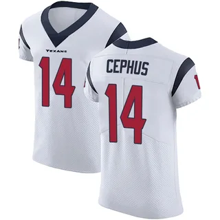 Quintez Cephus Houston Texans Men's Elite Vapor Untouchable Nike Jersey - White