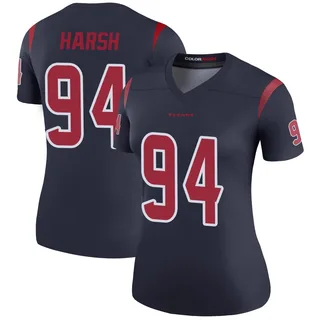 Sabastian Harsh Houston Texans Women's Color Rush Legend Nike Jersey - Navy