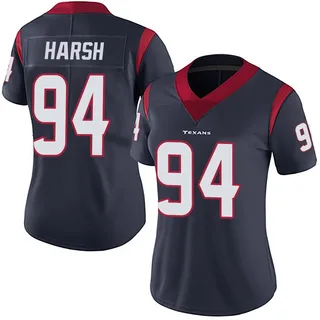 Sabastian Harsh Houston Texans Women's Limited Team Color Vapor Untouchable Nike Jersey - Navy Blue