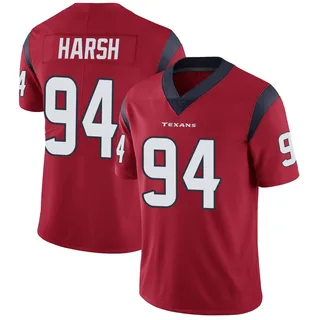 Sabastian Harsh Houston Texans Youth Limited Alternate Vapor Untouchable Nike Jersey - Red