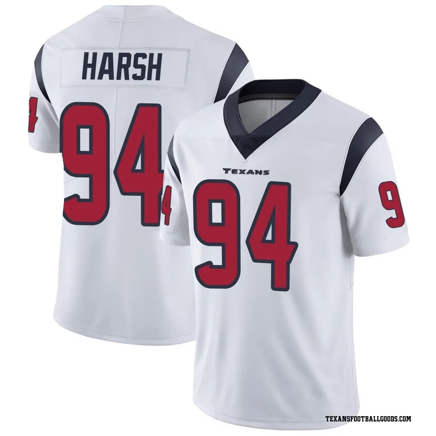 Sabastian Harsh Houston Texans Youth Limited Vapor Untouchable Nike Jersey - White