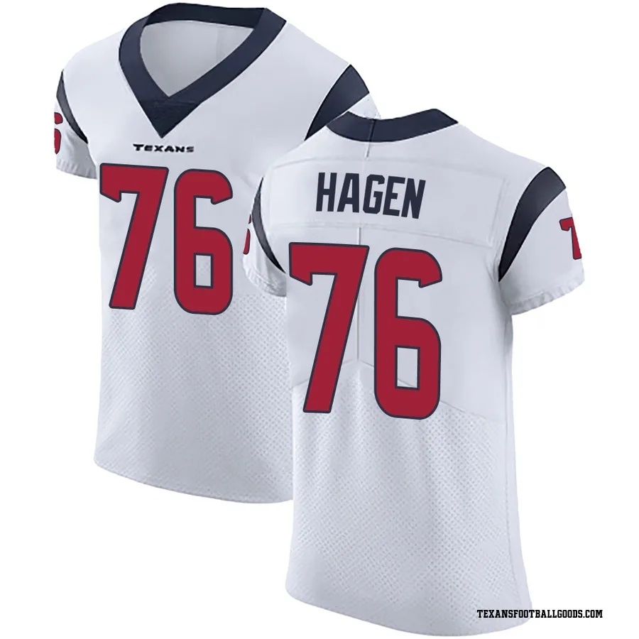 Sam Hagen Houston Texans Men's Elite Vapor Untouchable Nike Jersey - White