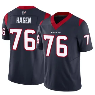Sam Hagen Houston Texans Men's Limited Vapor F.U.S.E. Nike Jersey - Navy