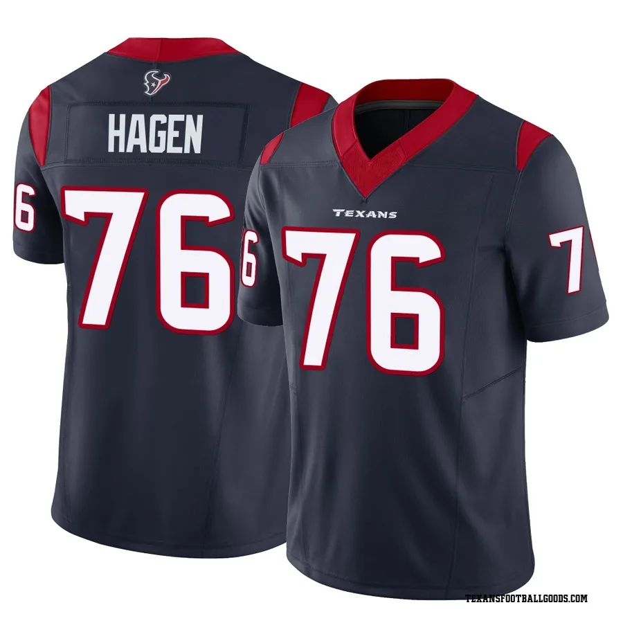 Sam Hagen Houston Texans Men's Limited Vapor F.U.S.E. Nike Jersey - Navy