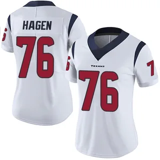 Sam Hagen Houston Texans Women's Limited Vapor Untouchable Nike Jersey - White