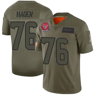 Sam Hagen Houston Texans Youth Limited 2019 Salute to Service Nike Jersey - Camo