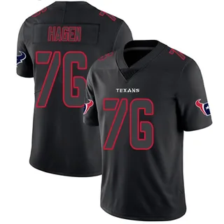 Sam Hagen Houston Texans Youth Limited Nike Jersey - Black Impact