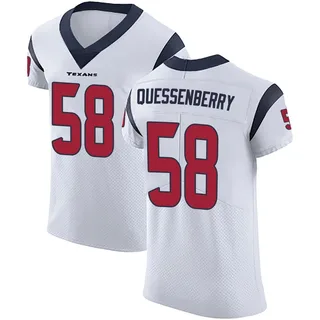 Scott Quessenberry Houston Texans Men's Elite Vapor Untouchable Nike Jersey - White