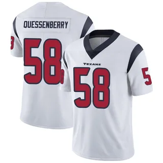 Scott Quessenberry Houston Texans Youth Limited Vapor Untouchable Nike Jersey - White