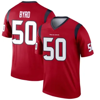 Solomon Byrd Houston Texans Men's Legend Nike Jersey - Red