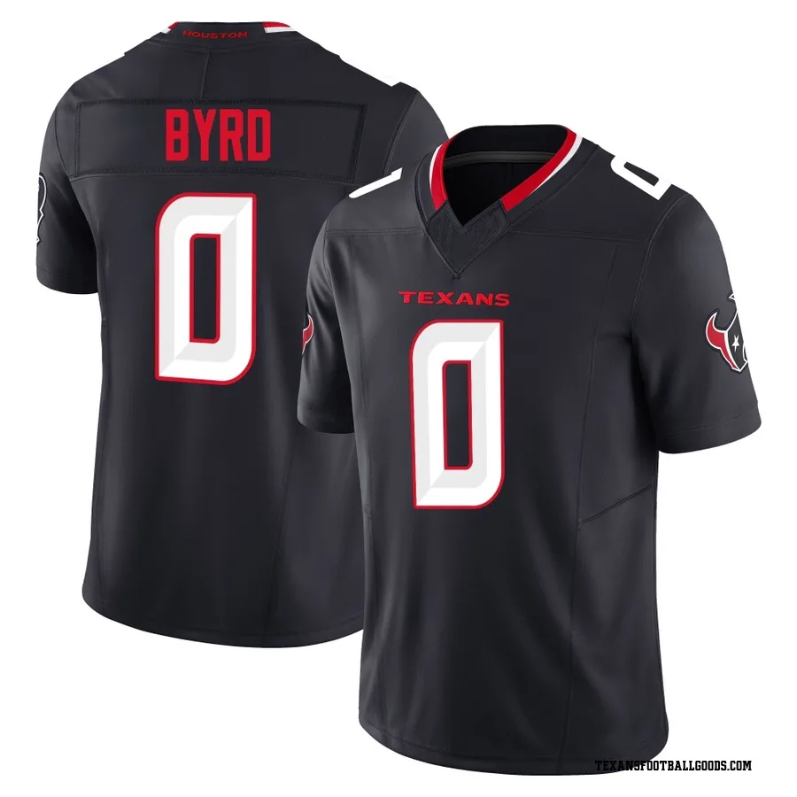 Solomon Byrd Houston Texans Men's Limited Alternate Vapor F.U.S.E. Nike Jersey - Navy