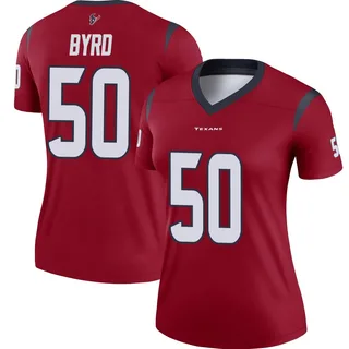 Solomon Byrd Houston Texans Women's Legend Nike Jersey - Red