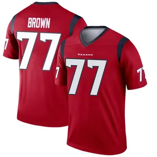Trent Brown Houston Texans Men's Legend Nike Jersey - Red