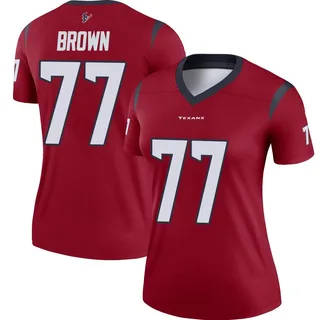 Trent Brown Houston Texans Women's Legend Nike Jersey - Red