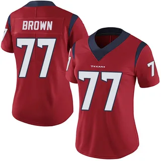 Trent Brown Houston Texans Women's Limited Alternate Vapor Untouchable Nike Jersey - Red