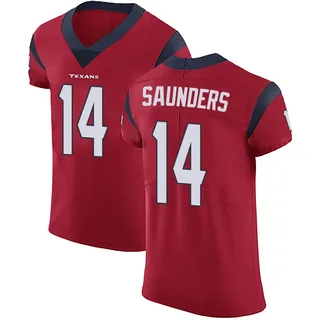 Treyvohn Saunders Houston Texans Men's Elite Alternate Vapor Untouchable Jersey - Red