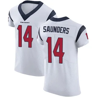 Treyvohn Saunders Houston Texans Men's Elite Vapor Untouchable Jersey - White