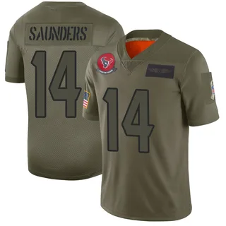 Treyvohn Saunders Houston Texans Men's Limited 2019 Salute to Service Nike Jersey - Camo