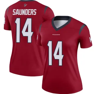 Treyvohn Saunders Houston Texans Women's Legend Nike Jersey - Red