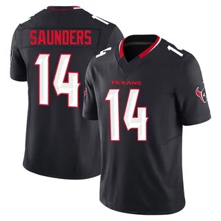 Treyvohn Saunders Houston Texans Youth Limited Alternate Vapor F.U.S.E. Nike Jersey - Navy
