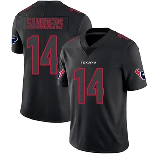 Treyvohn Saunders Houston Texans Youth Limited Nike Jersey - Black Impact