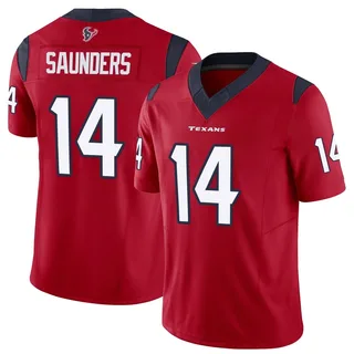 Treyvohn Saunders Houston Texans Youth Limited Vapor F.U.S.E. Nike Jersey - Red