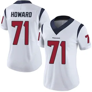 Tytus Howard Houston Texans Women's Limited Vapor Untouchable Nike Jersey - White