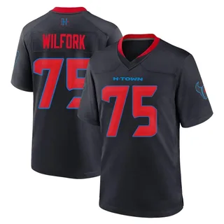 Vince Wilfork Houston Texans Men's Game 2nd Alternate Jersey - Navy