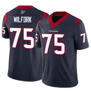 Vince Wilfork Houston Texans Men's Limited Vapor F.U.S.E. Jersey - Navy