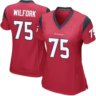 Vince Wilfork Houston Texans Women's Game Alternate Nike Jersey - Red
