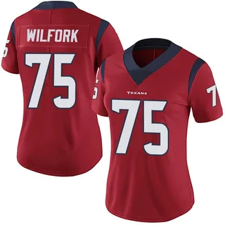 Vince Wilfork Houston Texans Women's Limited Alternate Vapor Untouchable Nike Jersey - Red