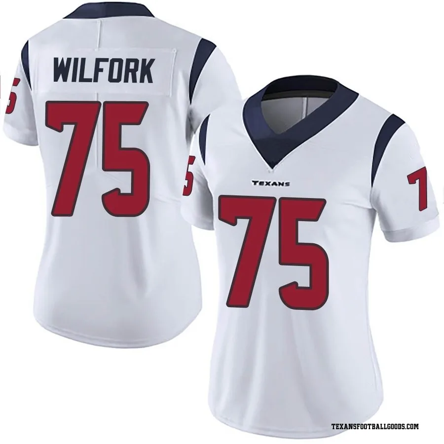 Vince Wilfork Houston Texans Women's Limited Vapor Untouchable Nike Jersey - White