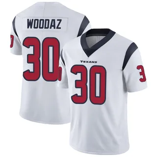 Wade Woodaz Houston Texans Men's Limited Vapor Untouchable Nike Jersey - White