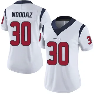 Wade Woodaz Houston Texans Women's Limited Vapor Untouchable Nike Jersey - White