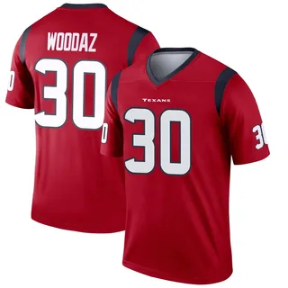 Wade Woodaz Houston Texans Youth Legend Nike Jersey - Red