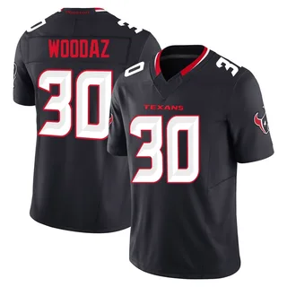 Wade Woodaz Houston Texans Youth Limited Alternate Vapor F.U.S.E. Nike Jersey - Navy