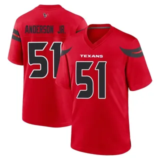 Will Anderson Jr. Houston Texans Youth Game Alternate Nike Jersey - Red