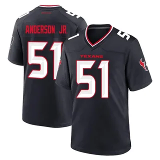 Will Anderson Jr. Houston Texans Youth Game Team Nike Jersey - Navy