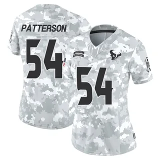 Women's Jarrett Patterson Houston Texans Women's Limited Arctic Camo 2024 Salute to Service Nike Jersey