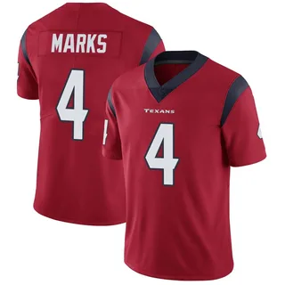 Woody Marks Houston Texans Men's Limited Alternate Vapor Untouchable Nike Jersey - Red