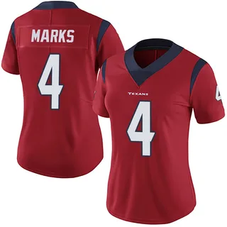 Woody Marks Houston Texans Women's Limited Alternate Vapor Untouchable Nike Jersey - Red