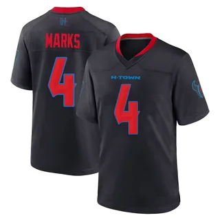 Woody Marks Houston Texans Youth Game 2nd Alternate Nike Jersey - Navy
