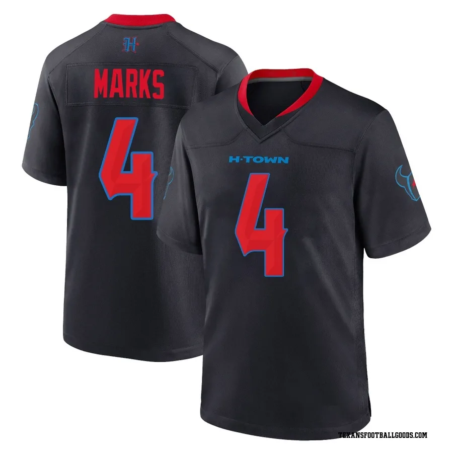 Woody Marks Houston Texans Youth Game 2nd Alternate Nike Jersey - Navy