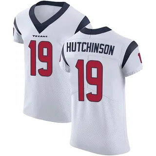 Xavier Hutchinson Houston Texans Men's Elite Vapor Untouchable Nike Jersey - White