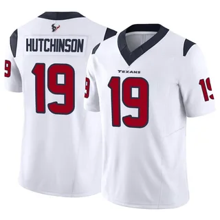 Xavier Hutchinson Houston Texans Youth Limited Vapor F.U.S.E. Nike Jersey - White
