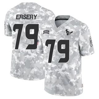 Youth Aireontae Ersery Houston Texans Youth Limited Arctic Camo 2024 Salute to Service Nike Jersey