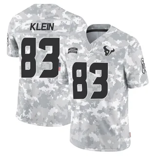 Youth Marlin Klein Houston Texans Youth Limited Arctic Camo 2024 Salute to Service Nike Jersey